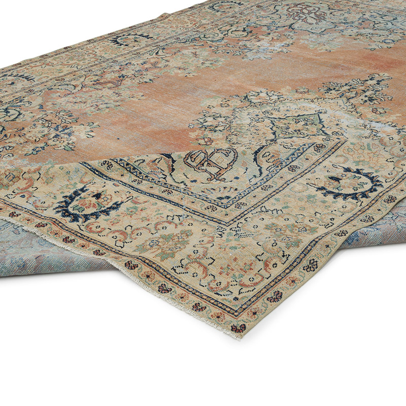 Alfombra Oriental Vintage Anudada a Mano - 286 cm x 383 cm - K0084372