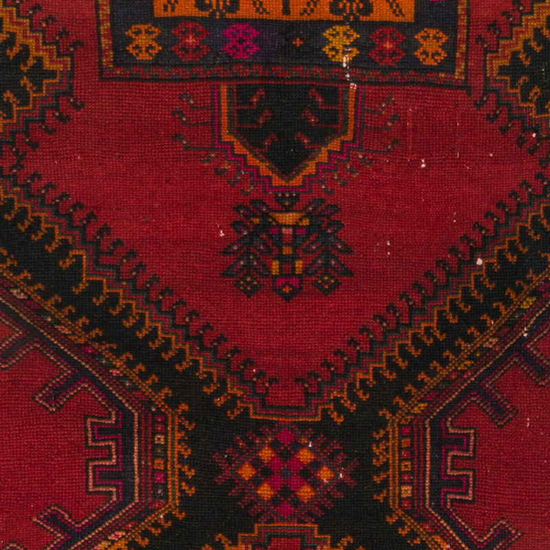 Vintage Turkish Hand-Knotted Rug - 4' 11" x 10' 7" (59" x 127") - K0084373