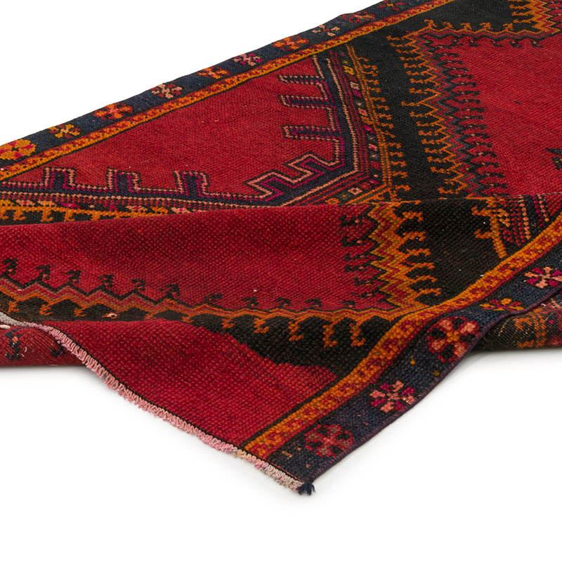 Vintage Turkish Hand-Knotted Rug - 4' 11" x 10' 7" (59" x 127") - K0084373