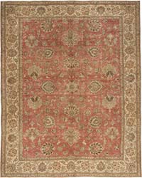 Vintage Hand-Knotted Oriental Rug - 9' 11" x 12' 3" (119" x 147")