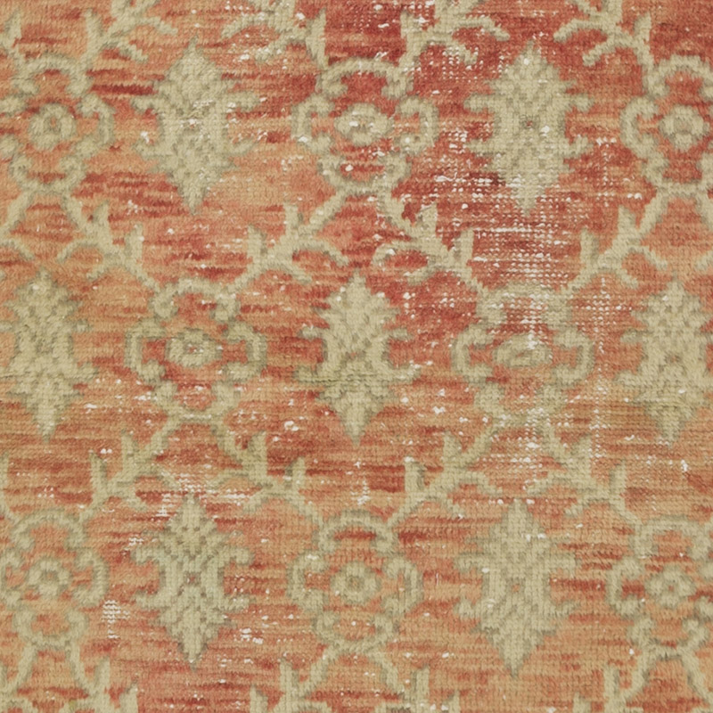 El Dokuma Vintage Halı - 78 cm x 142 cm - K0084377