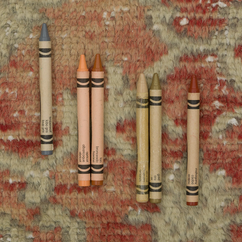 El Dokuma Vintage Halı - 78 cm x 142 cm - K0084377