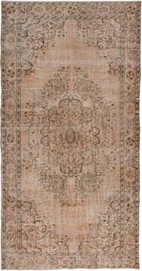 Boyali El Dokuma Vintage Hali - 172 cm x 326 cm