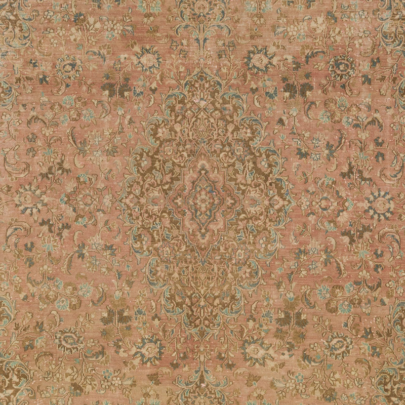 Alfombra Oriental Vintage Anudada a Mano - 286 cm x 403 cm - K0084379