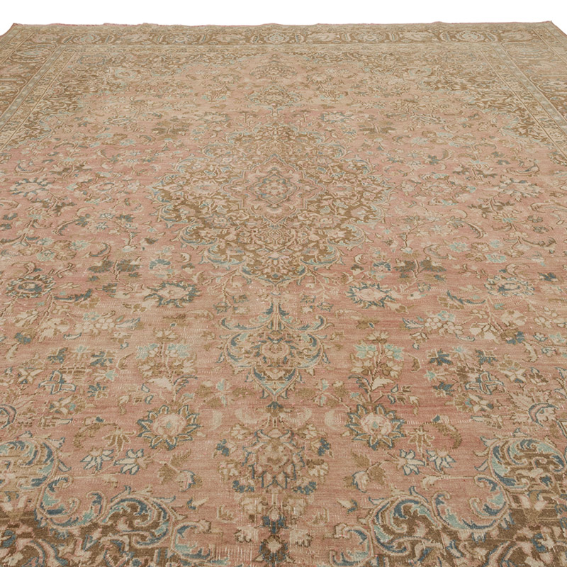 Alfombra Oriental Vintage Anudada a Mano - 286 cm x 403 cm - K0084379