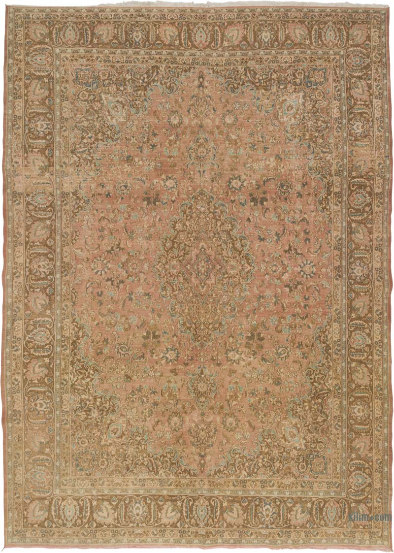 Alfombra Oriental Vintage Anudada a Mano - 286 cm x 403 cm - K0084379