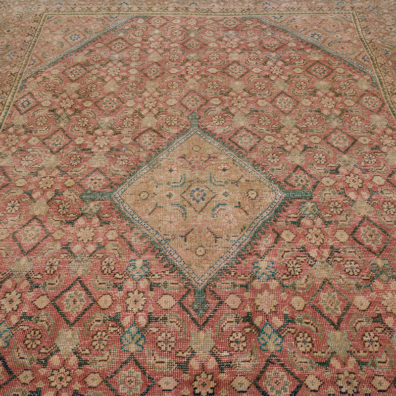 Vintage Turkish Hand-Knotted Rug - 6' 6" x 9' 4" (78" x 112") - K0084382