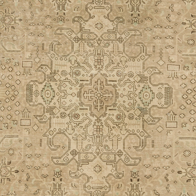 Vintage Hand-Knotted Oriental Rug - 6' 6" x 9' 7" (78" x 115") - K0084384