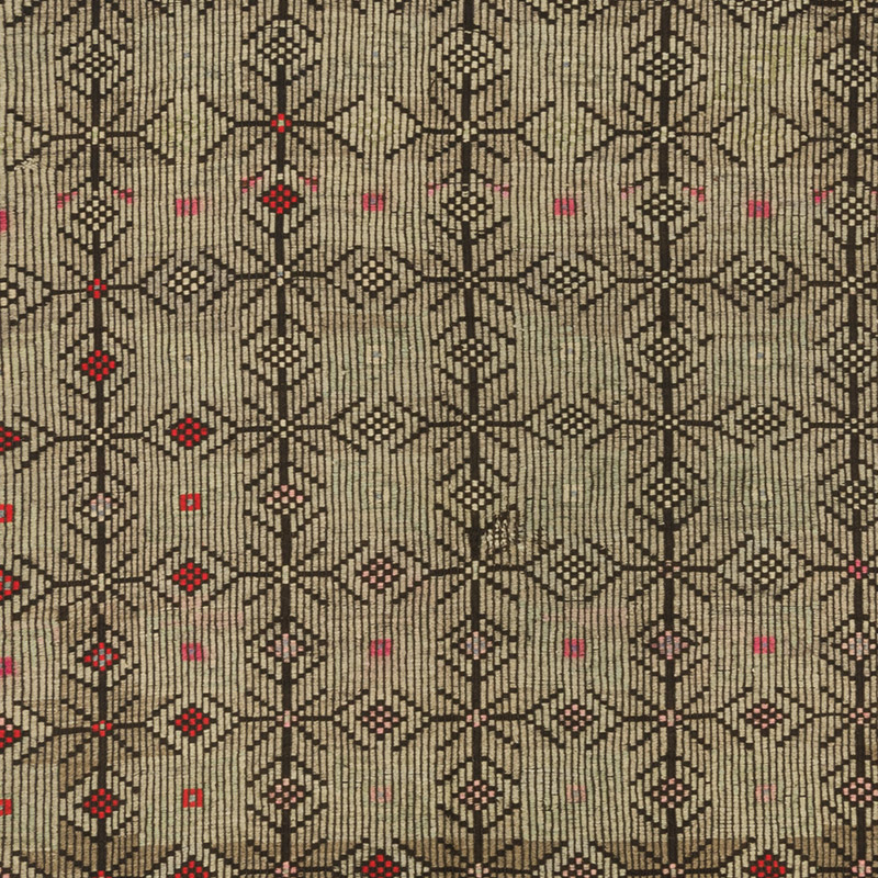 Vintage Anatolian Jijim Rug - 5' 11" x 9' 10" (71" x 118") - K0084389