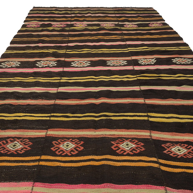 Alfombra Vintage Anatolian Kilim - 191 cm x 401 cm - K0084391