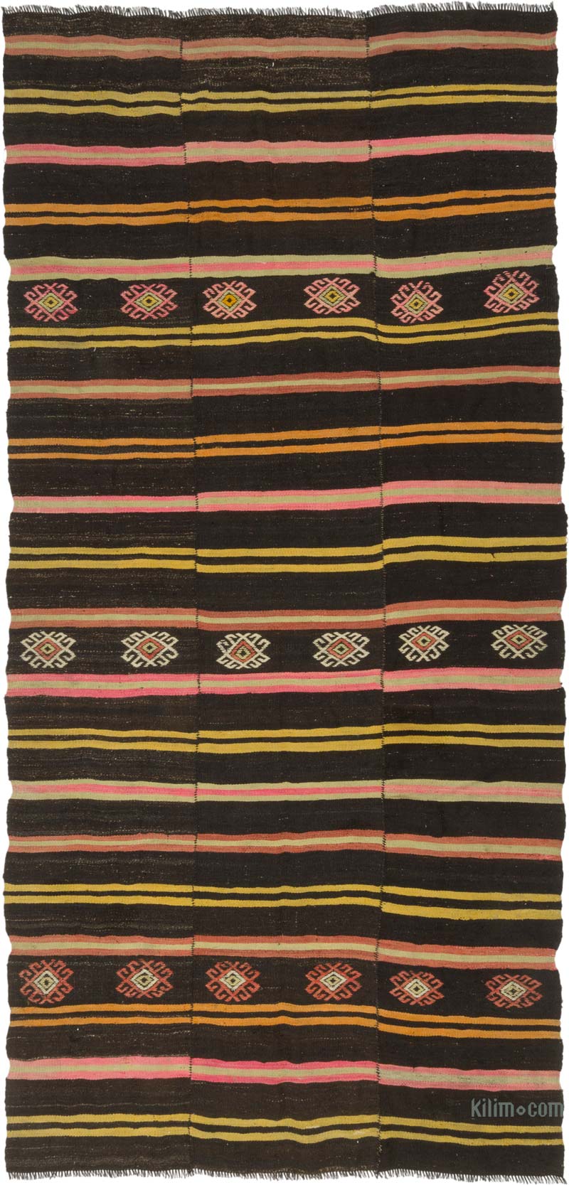 Alfombra Vintage Anatolian Kilim - 191 cm x 401 cm - K0084391