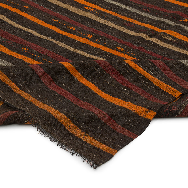 Alfombra Vintage Anatolian Kilim - 205 cm x 273 cm - K0084392