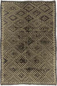 Vintage Anatolian Jijim Rug - 6' 1" x 9' 1" (73" x 109")
