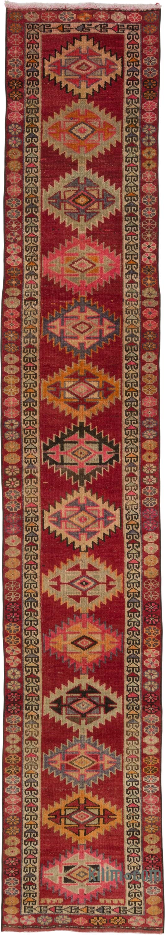 Alfombra Vintage de pasillo - 70 cm x 402 cm - K0084395
