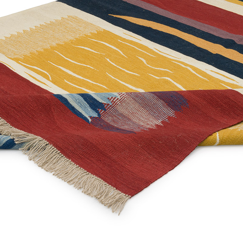 Nueva Alfombra Turca Kilim - 188 cm x 254 cm - K0084399