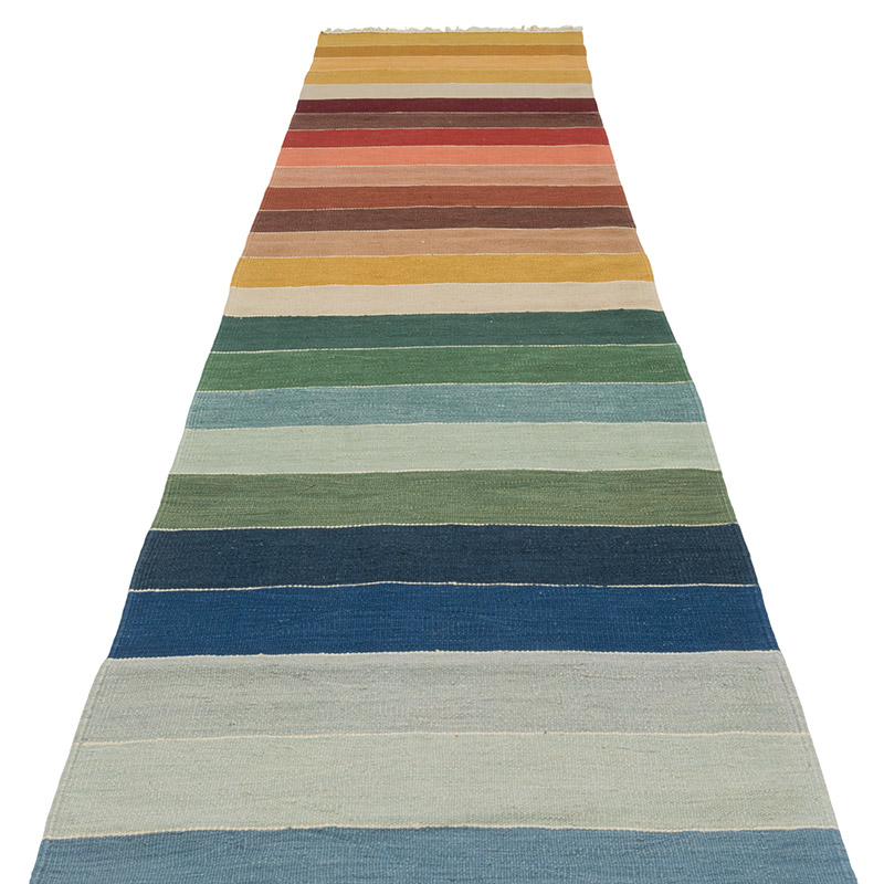Corredor Nueva Alfombra Turca Kilim - 84 cm x 341 cm - K0084403