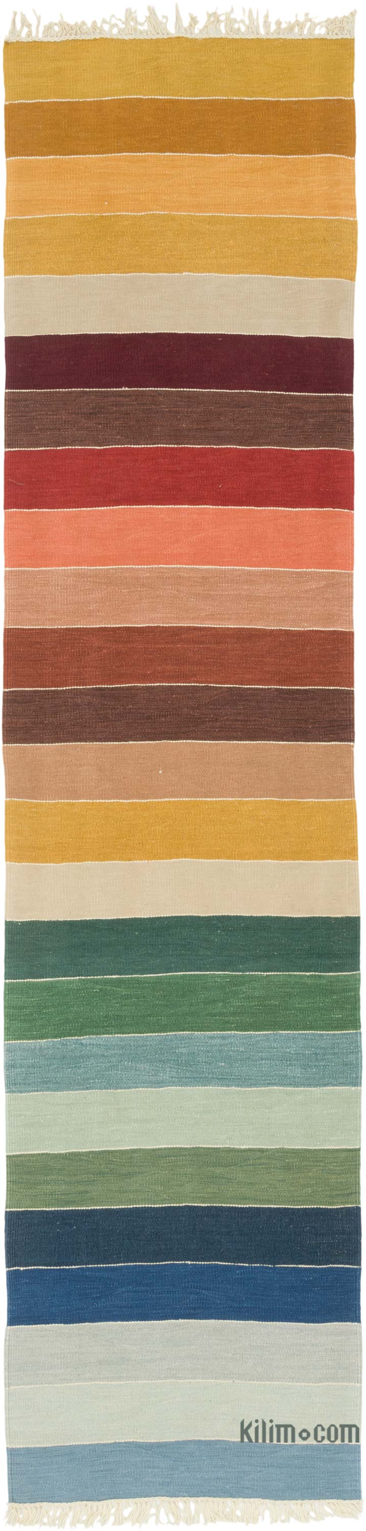 Corredor Nueva Alfombra Turca Kilim - 84 cm x 341 cm - K0084403