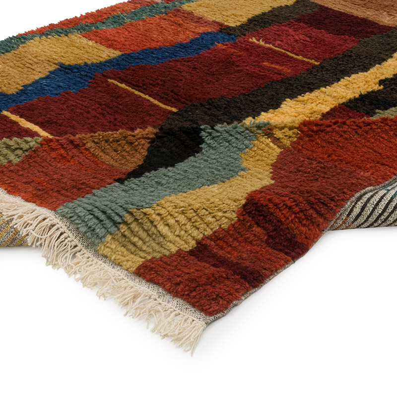 Fas Stili Yeni El Dokuma Tülü - 185 cm x 240 cm - K0084407