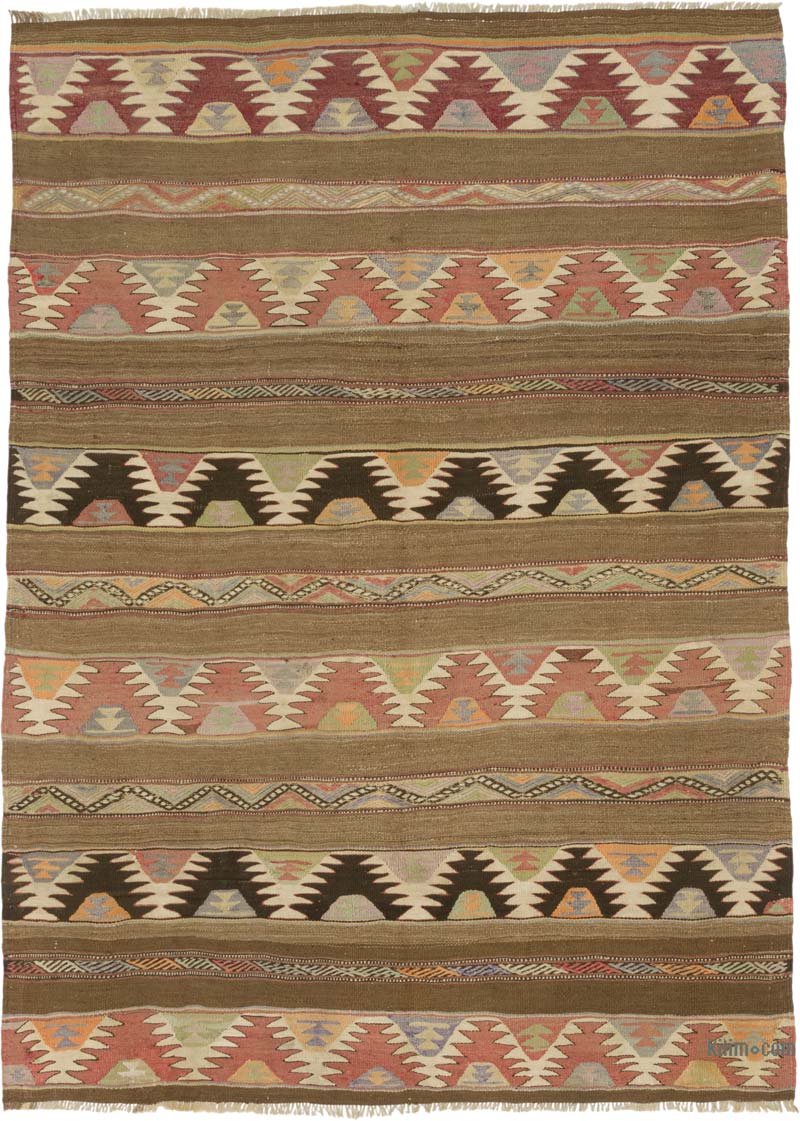 Alfombra Kars Kilim Vintage - 157 cm x 215 cm - K0084409