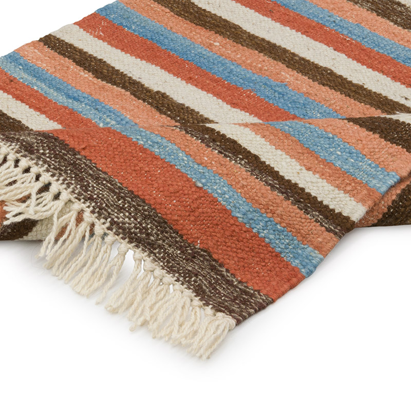 New Handwoven Turkish Kilim Rug - 2' 5" x 4' 11" (29" x 59") - K0084411