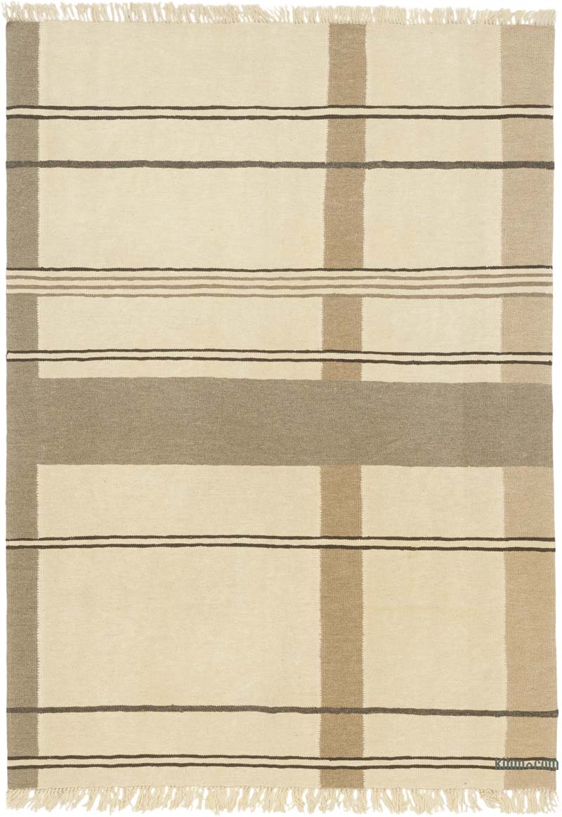 Yeni Kök Boya El Dokuma Kilim - 151 cm x 212 cm - K0084412