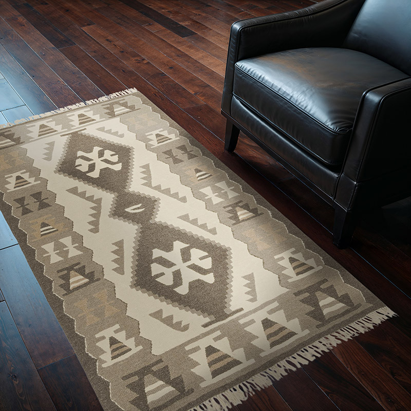 Yeni Kök Boya El Dokuma Kilim - 111 cm x 168 cm - K0084420