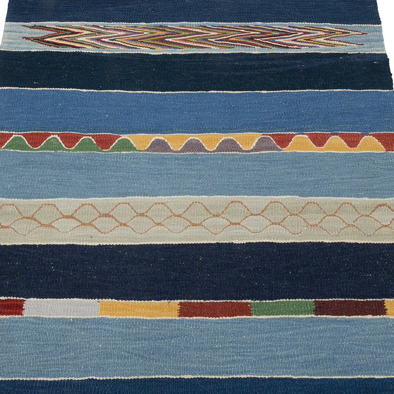 Nueva Alfombra Turca Kilim - 90 cm x 130 cm - K0084421