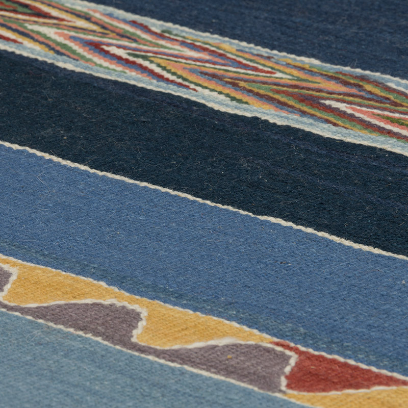 Nueva Alfombra Turca Kilim - 90 cm x 130 cm - K0084421