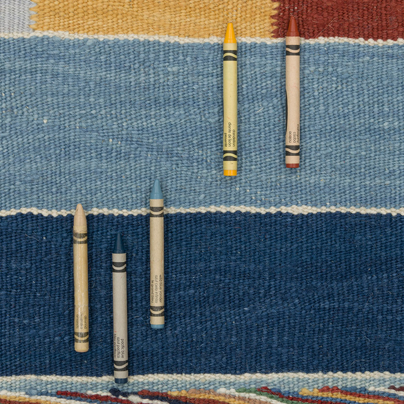 Nueva Alfombra Turca Kilim - 90 cm x 130 cm - K0084421