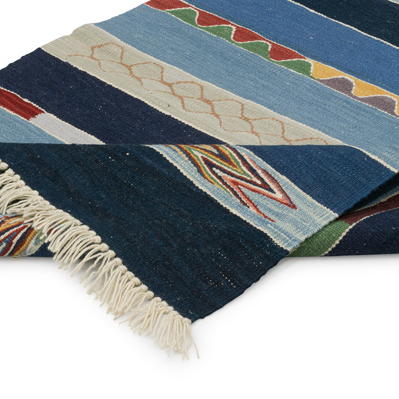 Nueva Alfombra Turca Kilim - 90 cm x 130 cm - K0084421