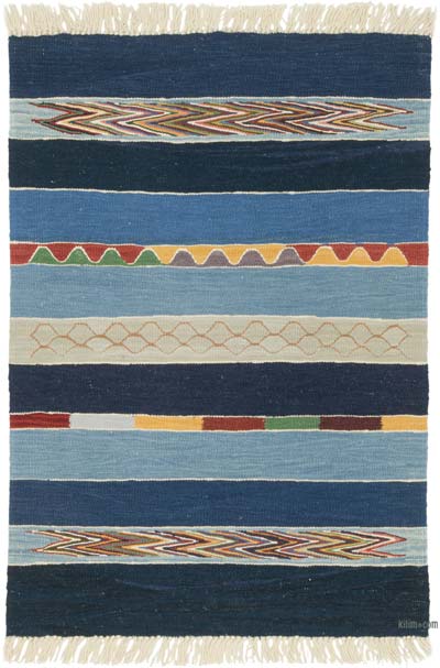 Nueva Alfombra Turca Kilim - 90 cm x 130 cm
