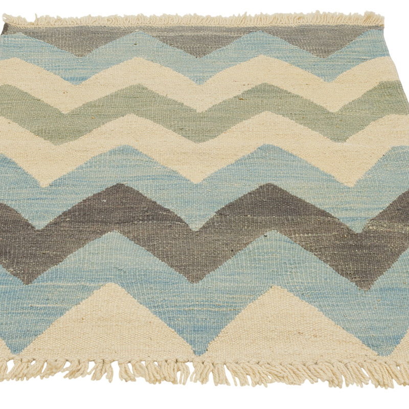 Nueva Alfombra Turca Kilim - 88 cm x 99 cm - K0084422