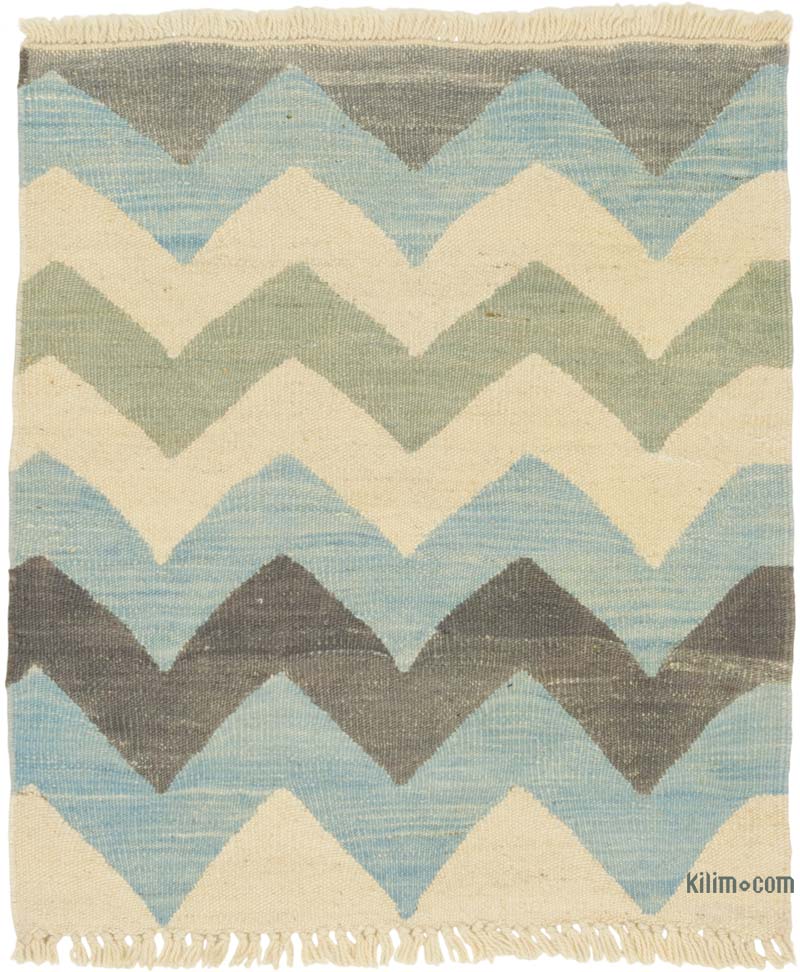 Nueva Alfombra Turca Kilim - 88 cm x 99 cm - K0084422