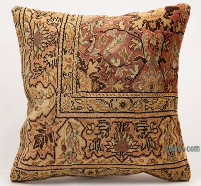 Turkish Pillow Cover - 1' 8" x 1' 8" (20" x 20")