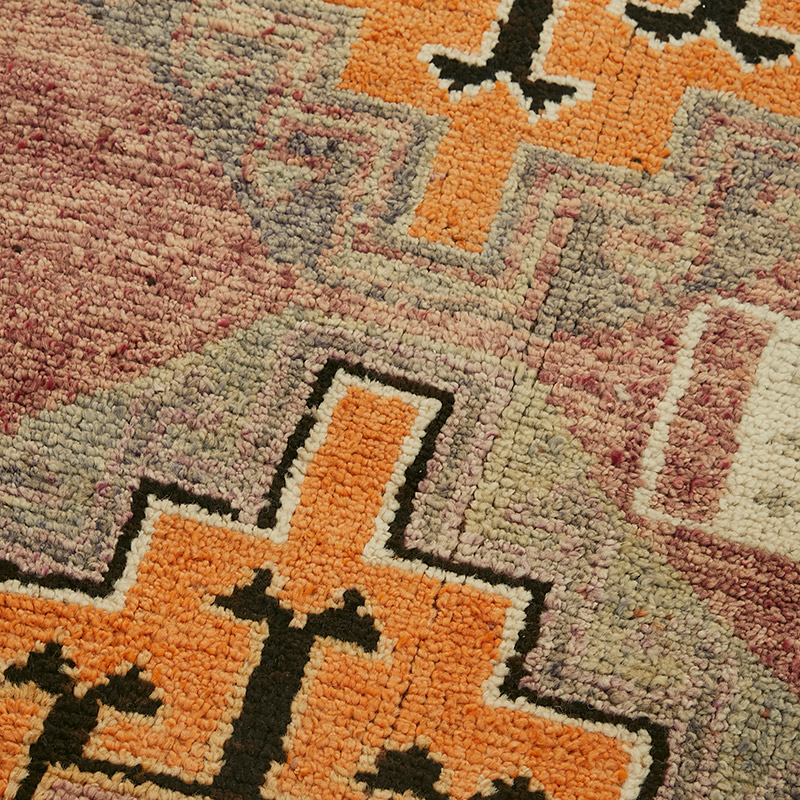Vintage Tribal Runner Rug - 2' 11" x 12' 6" (35" x 150") - K0085039