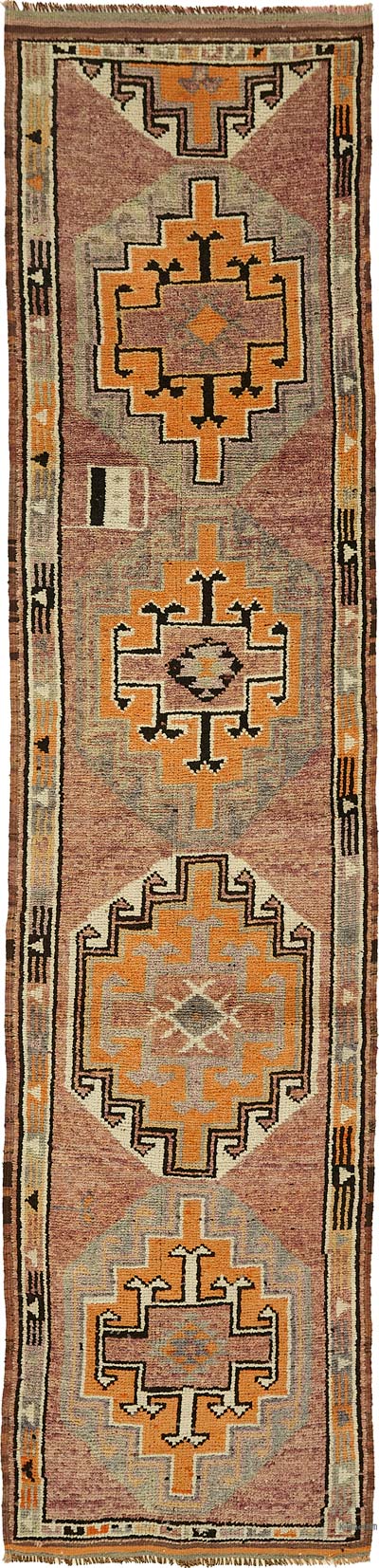 Vintage Anadolu Yolluk - 90 cm x 380 cm
