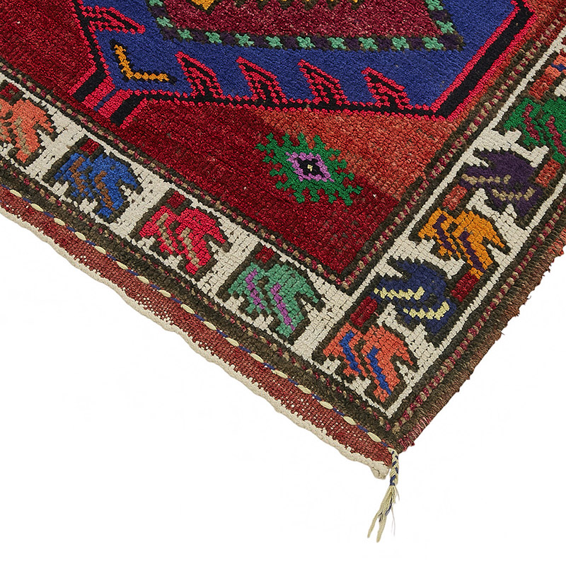 Vintage Tribal Runner Rug - 3' 1" x 11' 2" (37" x 134") - K0085041