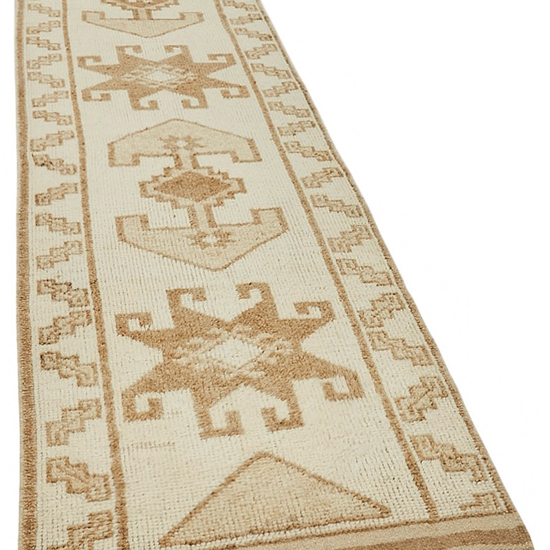 Vintage Tribal Runner Rug - 3' 2" x 11' 10" (38" x 142") - K0085043