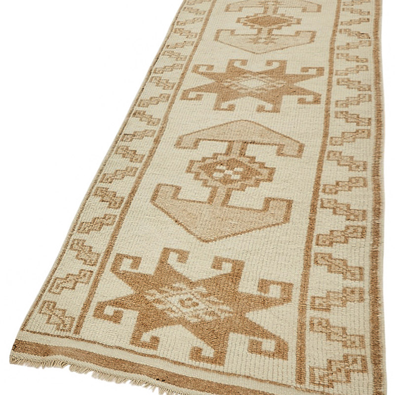 Vintage Tribal Runner Rug - 3' 2" x 11' 10" (38" x 142") - K0085043