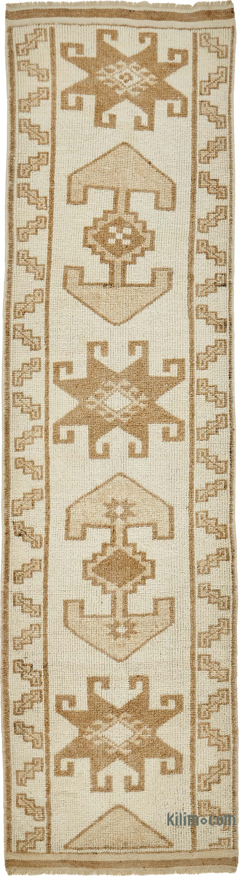 Vintage Tribal Runner Rug - 3' 2" x 11' 10" (38" x 142") - K0085043