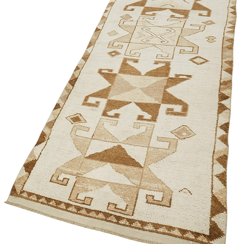 Alfombra Vintage de pasillo - 105 cm x 315 cm - K0085048