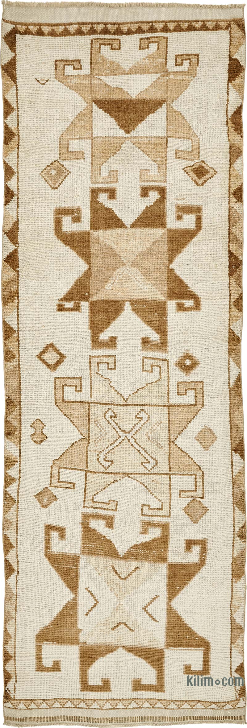 Alfombra Vintage de pasillo - 105 cm x 315 cm - K0085048