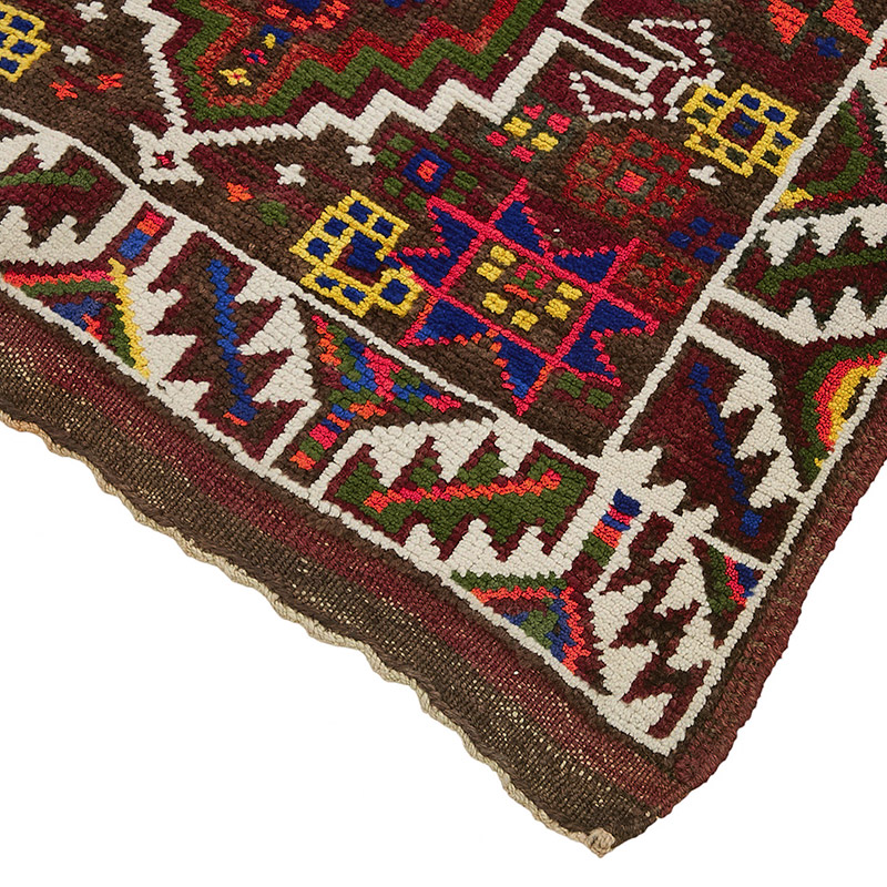 Vintage Tribal Runner Rug - 3'  x 12'  (36" x 144") - K0085049