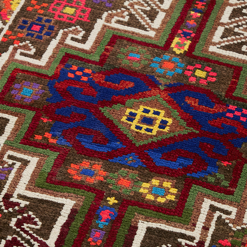 Vintage Tribal Runner Rug - 3'  x 12'  (36" x 144") - K0085049