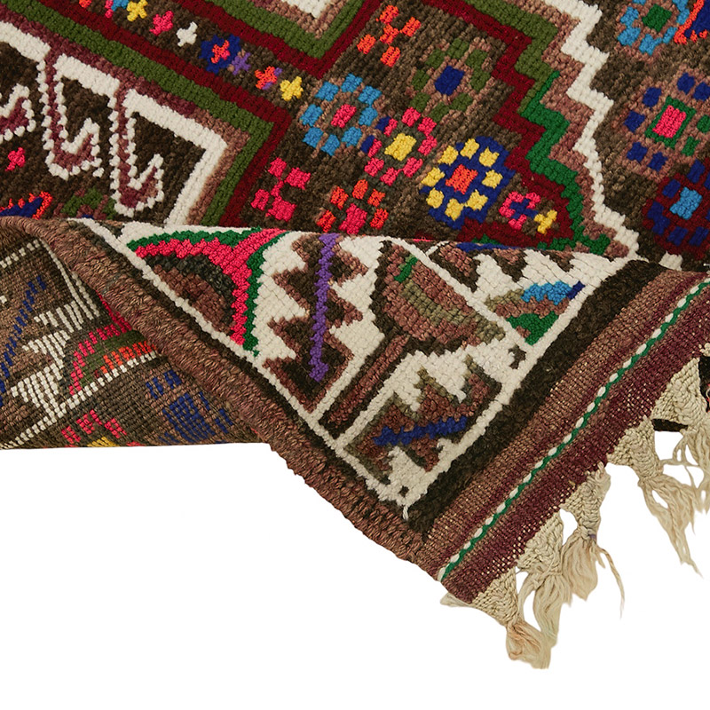 Vintage Tribal Runner Rug - 3'  x 12'  (36" x 144") - K0085049
