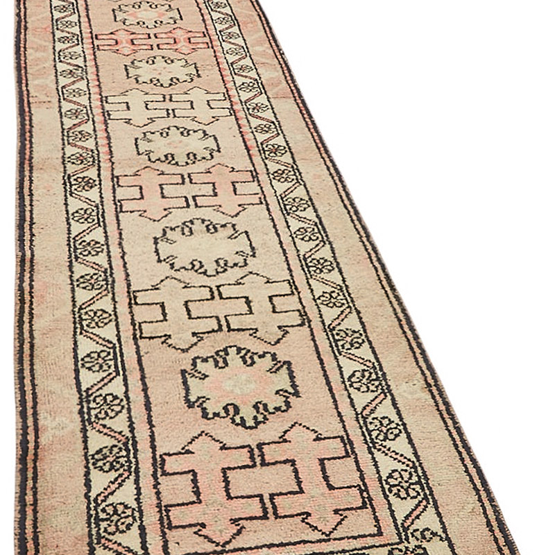 Vintage Tribal Runner Rug - 2' 11" x 13' 1" (35" x 157") - K0085050