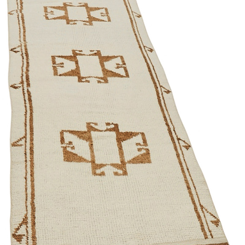 Vintage Tribal Runner Rug - 2' 11" x 11' 6" (35" x 138") - K0085054