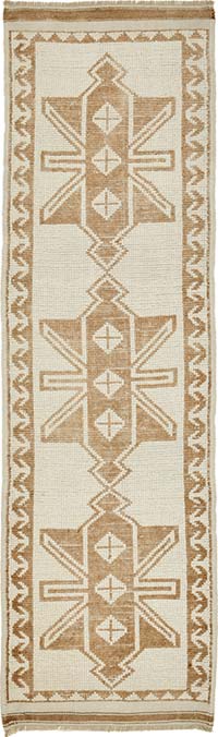 Vintage Tribal Runner Rug - 3' 2" x 11' 2" (38" x 134")