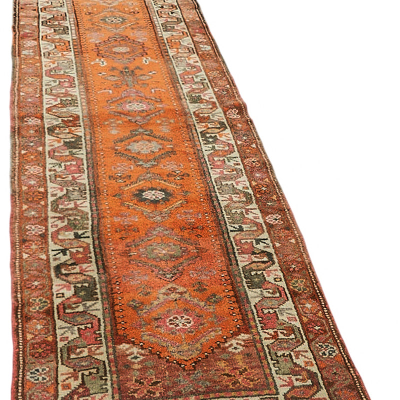Alfombra Vintage de pasillo - 85 cm x 405 cm - K0085056