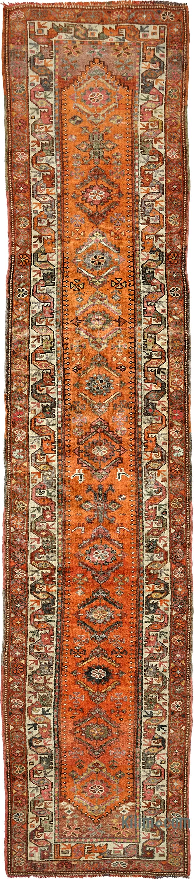Alfombra Vintage de pasillo - 85 cm x 405 cm - K0085056